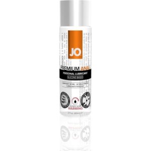JO Premium Anal Silicone Lubricant Warming 2 Fl Oz