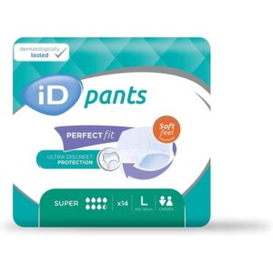 ID Expert Disposable Super by ABENA HYGIENE GMBH - Large (100-145cm) Super - 1950ml Absorbency Pack of 2