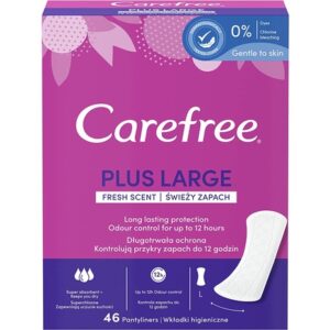 Carefree Pantyliners Plus Large 46 Pieces