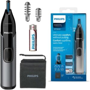 Philips NT3650/16 Nose Trimmer Window Box Grey 1 Count