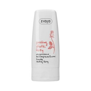 Ziaja Rose Petal Exfoliating Scrub with Microbeads for Dry and Sensitive Skin 60ml