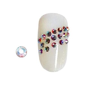 100 Aurora Borealis Rhinestone Nail Gems