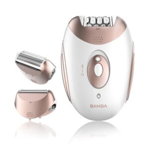 Cecotec SkinCare Depil-Action Cordless Epilator with Lithium Battery and Waterproof Design - 2 Speed Settings, Interchangeable Heads, 40 Minute Runtime