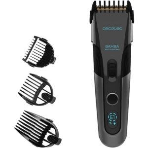 Cecotec Bamba PrecisionCare Titanium Hair Clipper with Battery and 3 Accessories