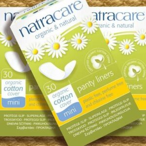 Natracare Panty Liners Mini Organic Cotton 30 Count