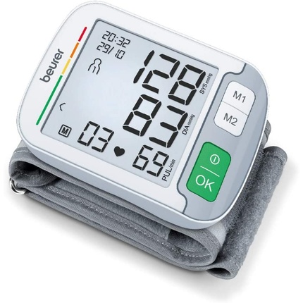 Beurer BC 51 Wrist Blood Pressure Monitor with Positioning Indicator and XL Display - Single