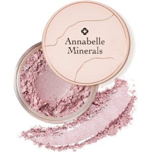 Annabelle Minerals Illuminating Mineral Rouge Lily Glow 4g - Natural Vegan High Pigment Long Lasting Makeup for Healthy Radiant Glow