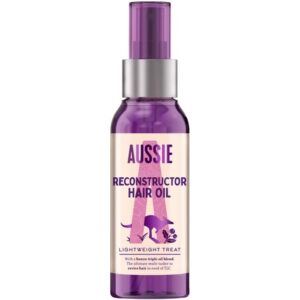 Aussie Reconstructor Hair Oil with Avocado, Jojoba, and Macadamia Nut Oils 100ml
